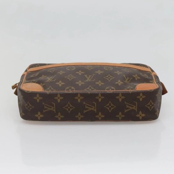 LOUIS VUITTON Monogram Compiegne 28 Clutch Bag M51845 LV Auth 139295 - Picture 7 of 16
